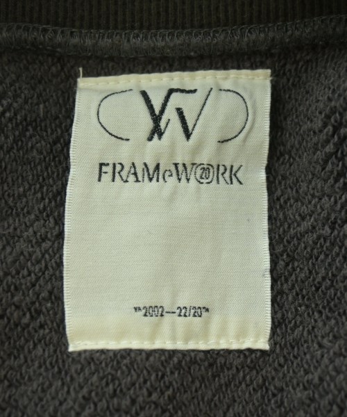 FRAMeWORK（フレームワーク）スウェット グレー サイズ:F レディース/2200669307023