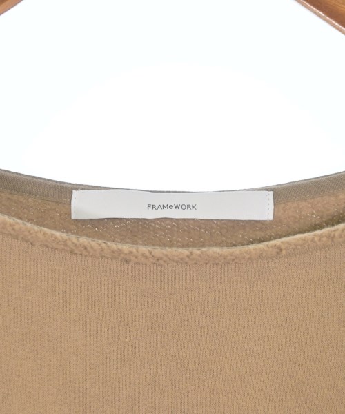 FRAMeWORK（フレームワーク）スウェット 茶 サイズ:F レディース/2200667492097