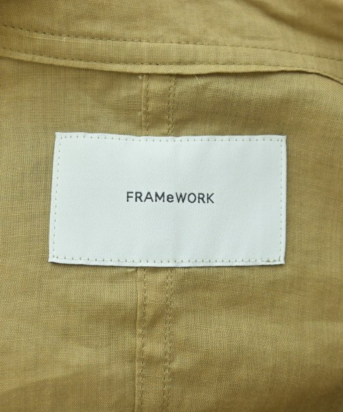 FRAMeWORK（フレームワーク）ミリタリーブルゾン カーキ サイズ:F レディース/2200669452044