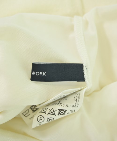 FRAMeWORK（フレームワーク）ロング・マキシ丈スカート 白 サイズ:38(M位) レディース/2200670526154