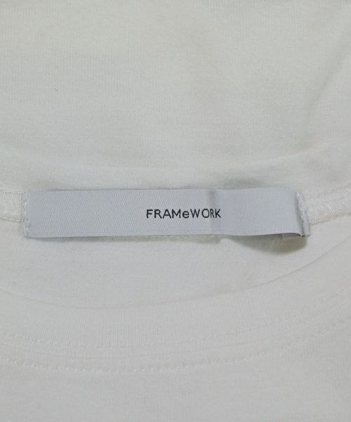 FRAMeWORK（フレームワーク）Tシャツ・カットソー 白 サイズ:-(M位) レディース/2200671005023