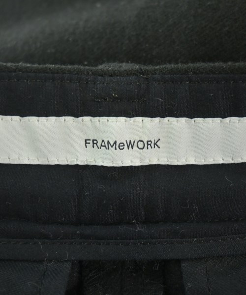 FRAMeWORK（フレームワーク）スラックス 黒 サイズ:36(S位) レディース/2200647526026