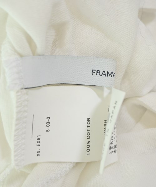 FRAMeWORK（フレームワーク）Tシャツ・カットソー 白 サイズ:-(L位) レディース/2200664420093