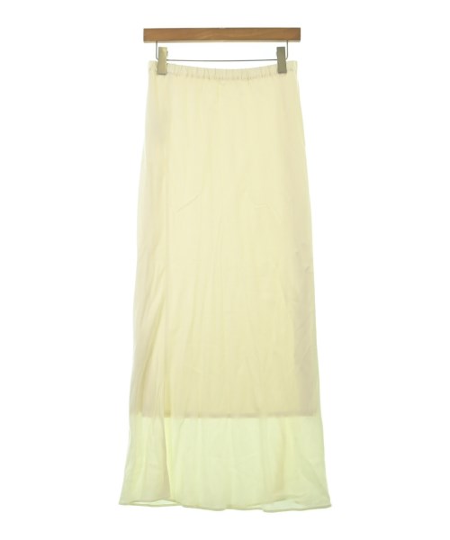 FRAMeWORK（フレームワーク）ロング・マキシ丈スカート 白 サイズ:40(M位) レディース/2200671405076