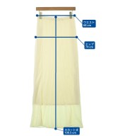 FRAMeWORK（フレームワーク）ロング・マキシ丈スカート 白 サイズ:40(M位) レディース/2200671405076