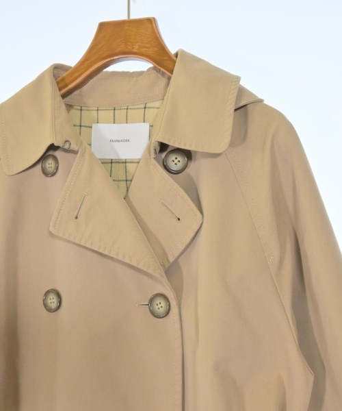 FRAMeWORK（フレームワーク）トレンチコート ベージュ サイズ:38(M位) レディース/2200671492069