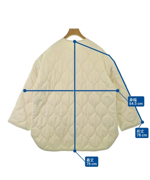 FRAMeWORK（フレームワーク）ダウンジャケット/ダウンベスト 白 サイズ:F レディース/2200671590017