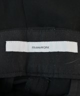 FRAMeWORK（フレームワーク）スラックス 黒 サイズ:34(XS位) レディース/2200667936041
