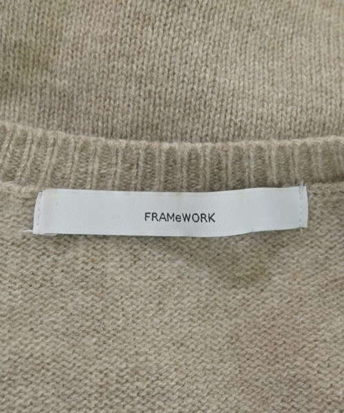 FRAMeWORK（フレームワーク）ニット・セーター ベージュ サイズ:F レディース/2200668428071