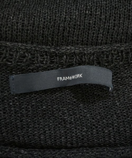 FRAMeWORK（フレームワーク）ニット・セーター 黒 サイズ:F レディース/2200668428088