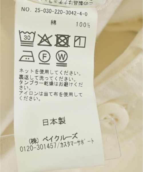 FRAMeWORK（フレームワーク）その他 白 サイズ:38(M位) レディース/2200668428163