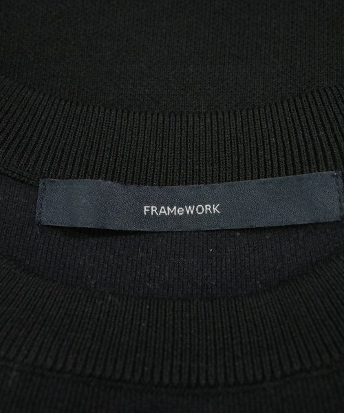 FRAMeWORK（フレームワーク）ニット・セーター 黒 サイズ:F レディース/2200669048018