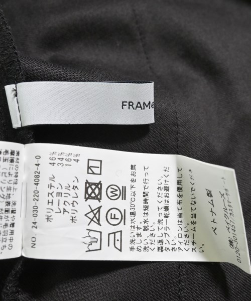 FRAMeWORK（フレームワーク）スラックス 黒 サイズ:38(M位) レディース/2200669580075