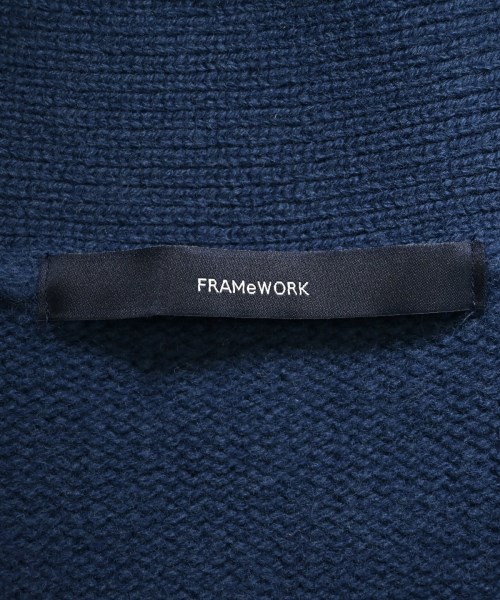 FRAMeWORK（フレームワーク）カーディガン 青 サイズ:F レディース/2200671940102
