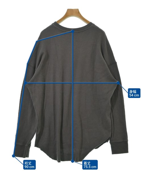 FRAMeWORK（フレームワーク）Tシャツ・カットソー グレー サイズ:-(M位) レディース/2200671940195