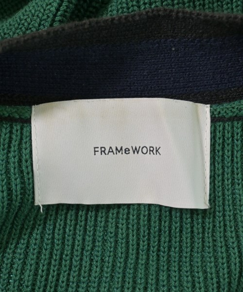 FRAMeWORK（フレームワーク）カーディガン 緑 サイズ:F レディース/2200723859031