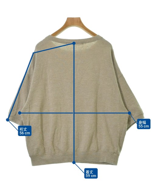 FRAMeWORK（フレームワーク）Tシャツ・カットソー ベージュ サイズ:F レディース/2200723871040