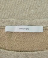FRAMeWORK（フレームワーク）Tシャツ・カットソー ベージュ サイズ:F レディース/2200723871040