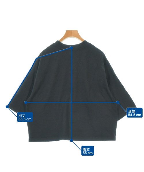 FRAMeWORK（フレームワーク）Tシャツ・カットソー 黒 サイズ:F レディース/2200723999317