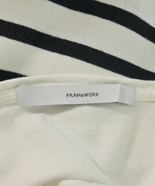 FRAMeWORK（フレームワーク）Tシャツ・カットソー 白 サイズ:F レディース/2200724321148