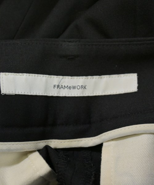 FRAMeWORK（フレームワーク）スラックス 黒 サイズ:38(M位) レディース/2200730513186