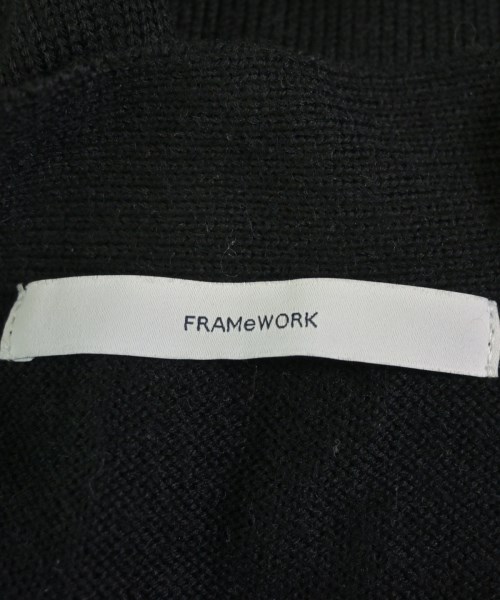 FRAMeWORK（フレームワーク）カーディガン 黒 サイズ:F レディース/2200726706028
