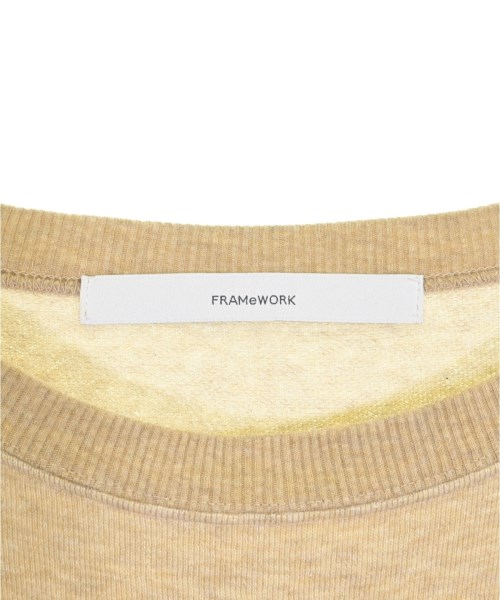 FRAMeWORK（フレームワーク）Tシャツ・カットソー ベージュ サイズ:-(M位) レディース/2200720196139