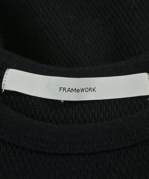 FRAMeWORK（フレームワーク）タンクトップ 黒 サイズ:F レディース/2200732940072