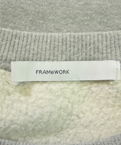 FRAMeWORK（フレームワーク）スウェット グレー サイズ:F レディース/2200726517044