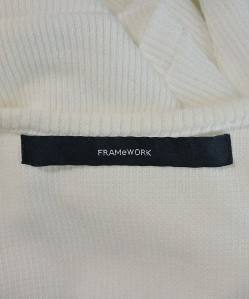 FRAMeWORK（フレームワーク）カーディガン 白 サイズ:F レディース/2200734427038
