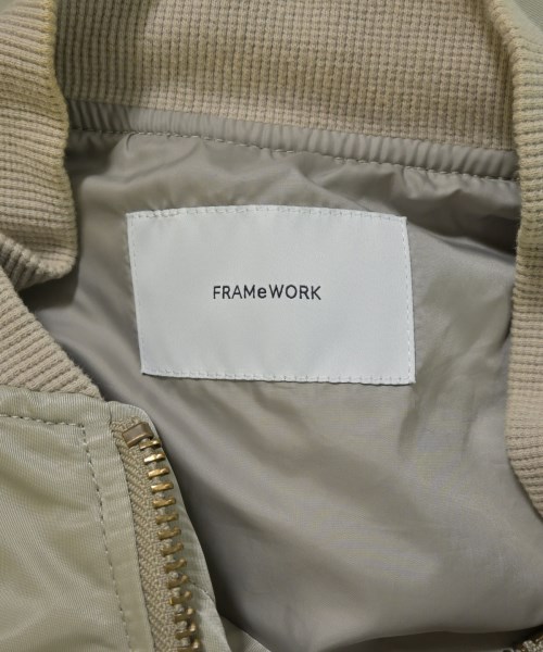FRAMeWORK（フレームワーク）ミリタリーブルゾン 緑 サイズ:38(M位) レディース/2200723088028