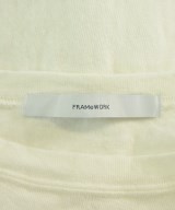 FRAMeWORK（フレームワーク）Tシャツ・カットソー 白 サイズ:F レディース/2200726690082