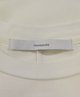 FRAMeWORK（フレームワーク）Tシャツ・カットソー 白 サイズ:F レディース/2200730659198