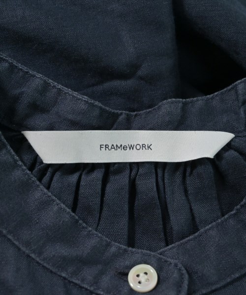 FRAMeWORK（フレームワーク）ワンピース 紺 サイズ:F レディース/2200736286091
