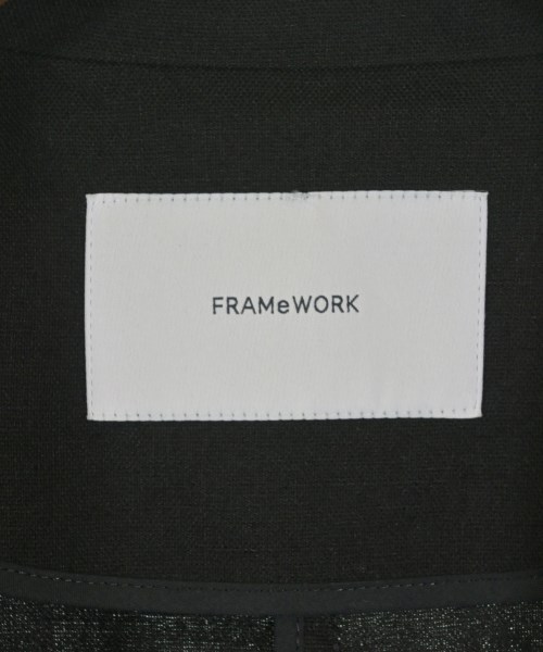 FRAMeWORK（フレームワーク）ジャケット 黒 サイズ:38(M位) レディース/2200726136207