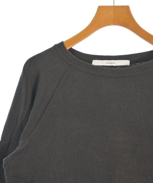 FRAMeWORK（フレームワーク）Tシャツ・カットソー グレー サイズ:F レディース/2200706190113