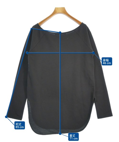 FRAMeWORK（フレームワーク）Tシャツ・カットソー 黒 サイズ:-(M位) レディース/2200713391329