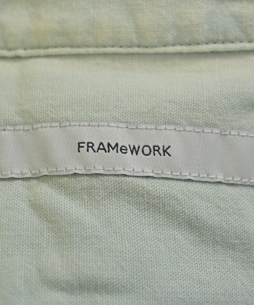 FRAMeWORK（フレームワーク）カジュアルシャツ 青 サイズ:F レディース/2200714388076