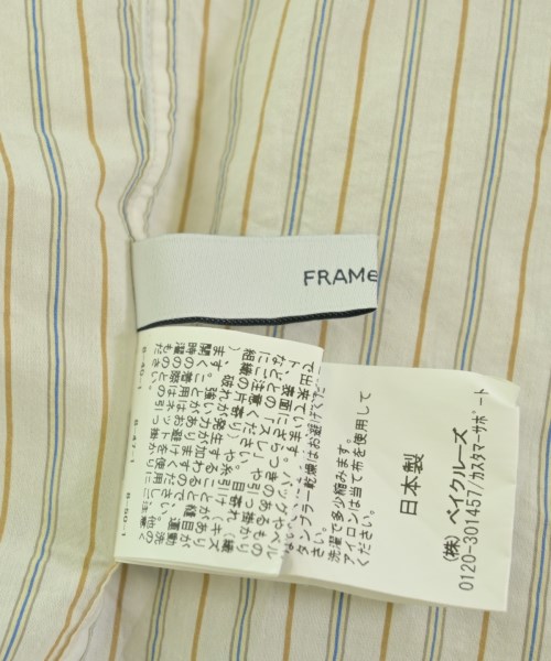 FRAMeWORK（フレームワーク）カジュアルシャツ 白 サイズ:F レディース/2200714388083
