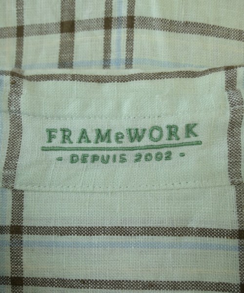 FRAMeWORK（フレームワーク）カジュアルシャツ 緑 サイズ:F レディース/2200716575047