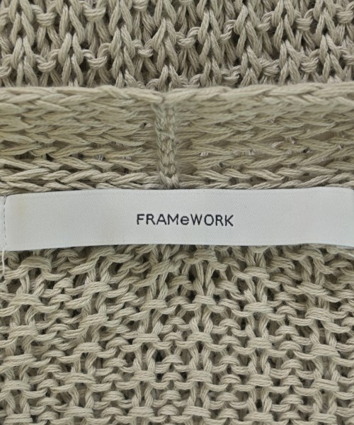 FRAMeWORK（フレームワーク）カーディガン グレー サイズ:-(XL位) レディース/2200720304039