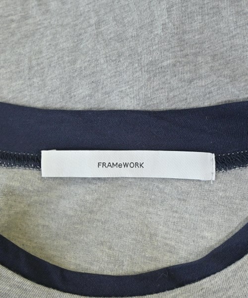 FRAMeWORK（フレームワーク）Tシャツ・カットソー グレー サイズ:-(L位) レディース/2200714121260