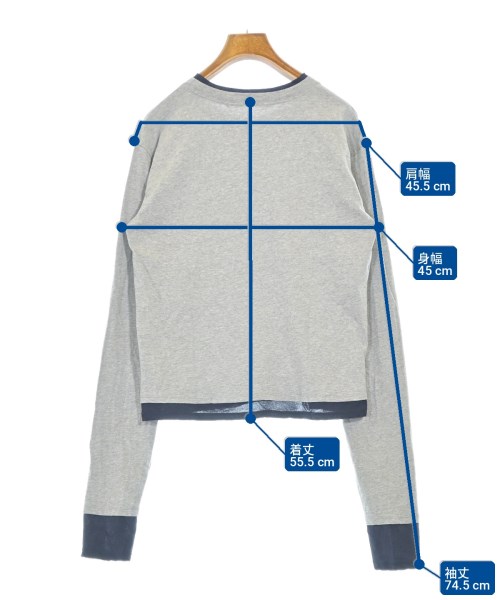 FRAMeWORK（フレームワーク）Tシャツ・カットソー グレー サイズ:-(L位) レディース/2200714121260