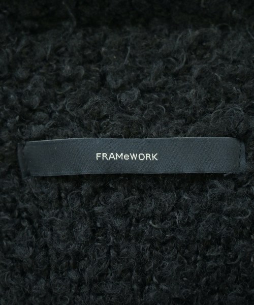 FRAMeWORK（フレームワーク）カーディガン 黒 サイズ:F レディース/2200715447031