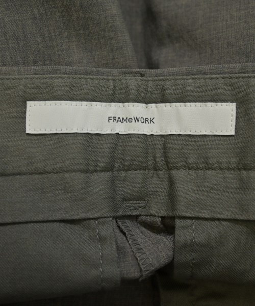 FRAMeWORK（フレームワーク）スラックス グレー サイズ:36(S位) レディース/2200719496042