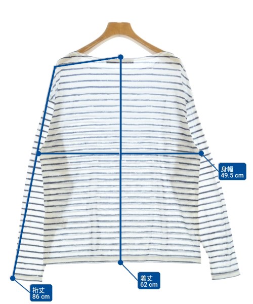 FRAMeWORK（フレームワーク）Tシャツ・カットソー 白 サイズ:F レディース/2200718361297
