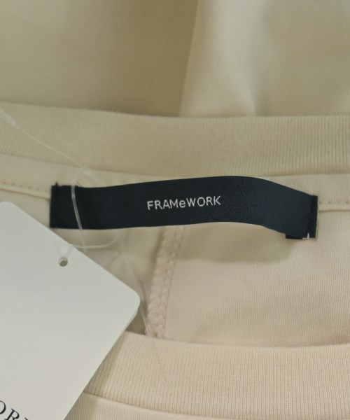 FRAMeWORK（フレームワーク）Tシャツ・カットソー ベージュ サイズ:F レディース/2200719007019