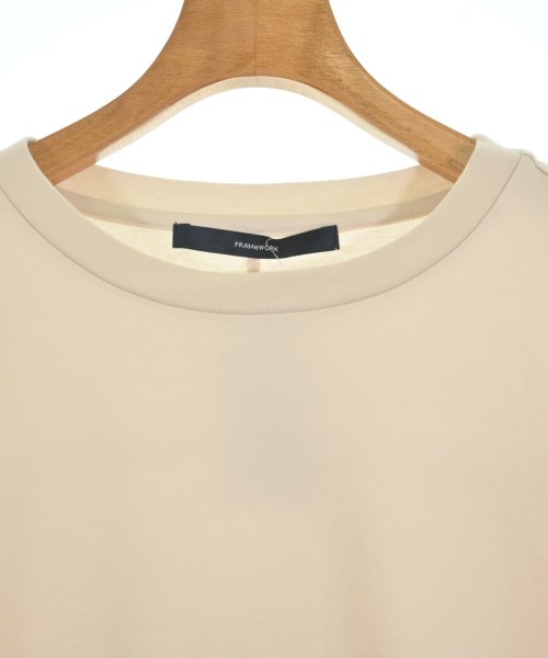 FRAMeWORK（フレームワーク）Tシャツ・カットソー ベージュ サイズ:F レディース/2200719007019