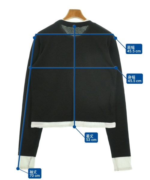 FRAMeWORK（フレームワーク）Tシャツ・カットソー 黒 サイズ:F レディース/2200720462036