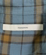FRAMeWORK（フレームワーク）カジュアルシャツ 青 サイズ:F レディース/2200721896106